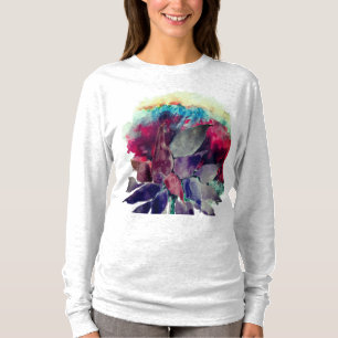 Beautiful Watercolor Blossom Flowers  T-Shirt