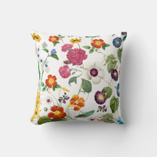 Beautiful Watercolor Botanical Cushion