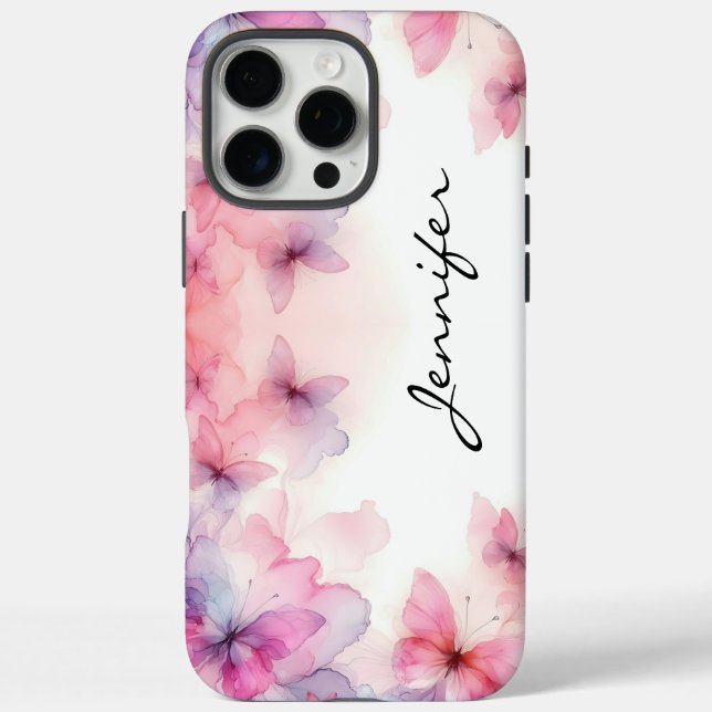 Beautiful Watercolor Butterfly iPhone  Case-Mate iPhone Case (Back)