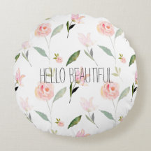 Beautiful Watercolor Floral Blush Pink