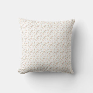 beautiful watercolor flowers scatter cushion