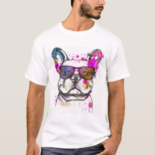 Beautiful Watercolor French Bulldog T-Shirt