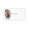 Beautiful Watercolor Horse Painting Address Label