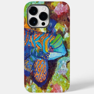 Beautiful Watercolor Mandarinfish Design  Case-Mate iPhone 14 Pro Max Case