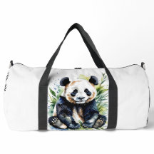 Beautiful Watercolor Panda Bear Personal