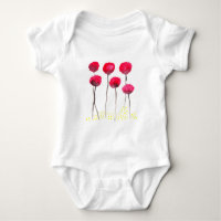 Beautiful watercolor poppies