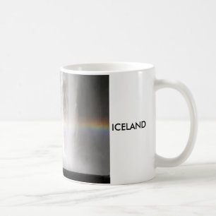 Beautiful waterfall in Iceland Coffee Mug