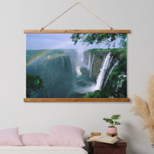 beautiful waterfall landscape hanging tapestry