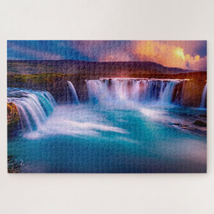 Beautiful Waterfalls Jigsaw Puzzle