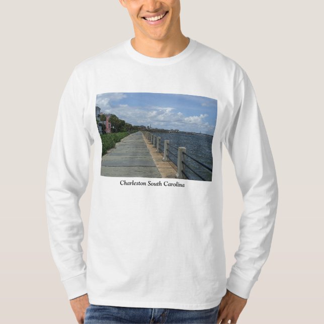 Beautiful Waterfront Walkway T-Shirt (Front)