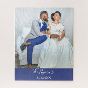 Beautiful Wedding Bride and Groom  Jigsaw Puzzle