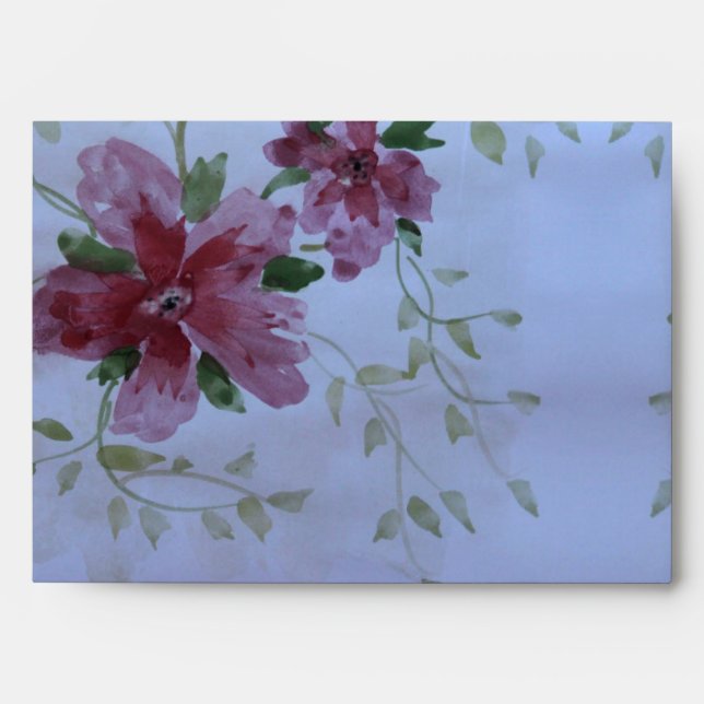 Beautiful Wedding Invitation Envelope (Front)