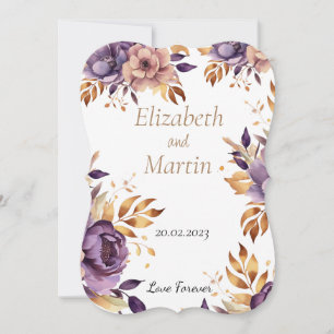 beautiful wedding  watercolor flowers