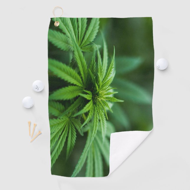 Beautiful Weed Golf Towel (InSitu)