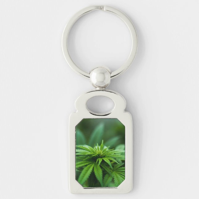 Beautiful Weed Key Ring (Front)