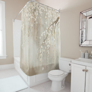 Beautiful Weeping Cherry Shower Curtain