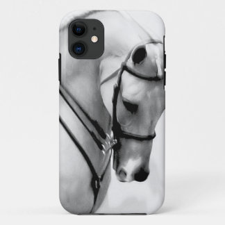 Beautiful white Horse head Case-Mate iPhone Case