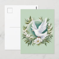 Beautiful White Peace Dove