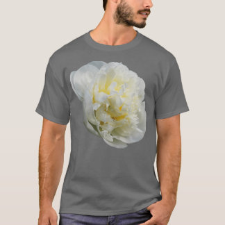 Beautiful White Peony Flower T-Shirt