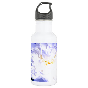 Beautiful White purple floral photo 532 Ml Water Bottle