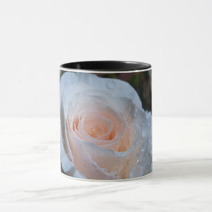 Beautiful White Rose Mug