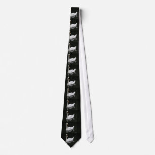 Beautiful White Swan Tie