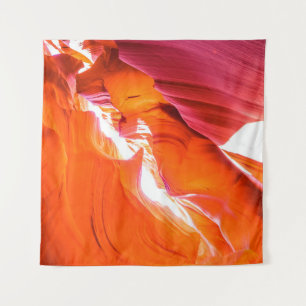 Beautiful wide angle view of amazing sandstone for tapestry