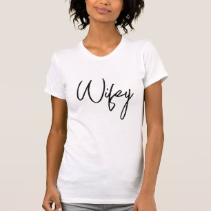 Beautiful Wifey Shirt Design - Chic and Whimsical