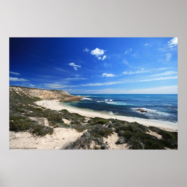 Beautiful Wild Coastline Poster (Front)