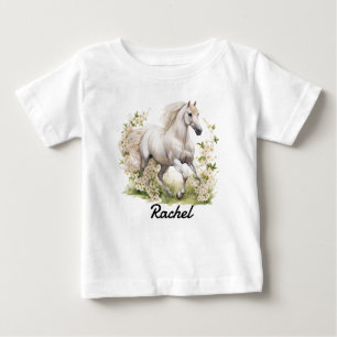 Beautiful Wild Horse Baby T-Shirt