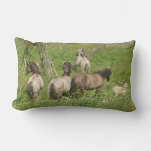 Beautiful Wild Horses Pillow
