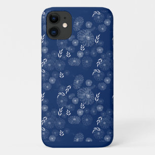 Beautiful Wildflower Doodles Pattern Case-Mate iPhone Case