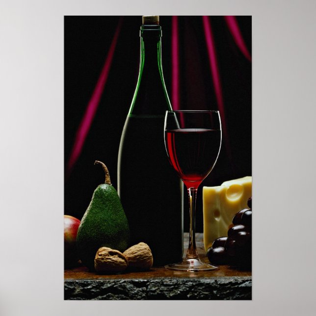 Beautiful Wine bottle Poster (Front)