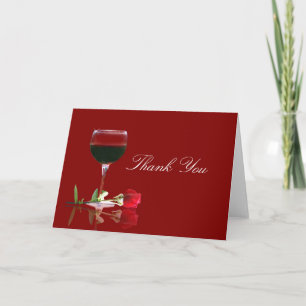 Beautiful Wine Country Thank You Card