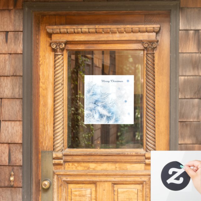 Beautiful Winter Frost Christmas (Home Door)