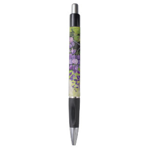 Beautiful Wisteria Flowers In Watercolor