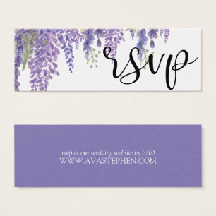 Beautiful Wisteria tree Wedding Website RSVP