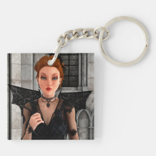 Beautiful Witch Key Ring