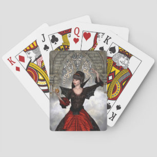 Beautiful Witch Playing Cards