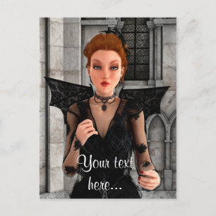 Beautiful Witch Postcard