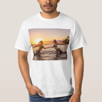 Beautiful Witch Swimsuit Swim Dance Synchronized S T-Shirt