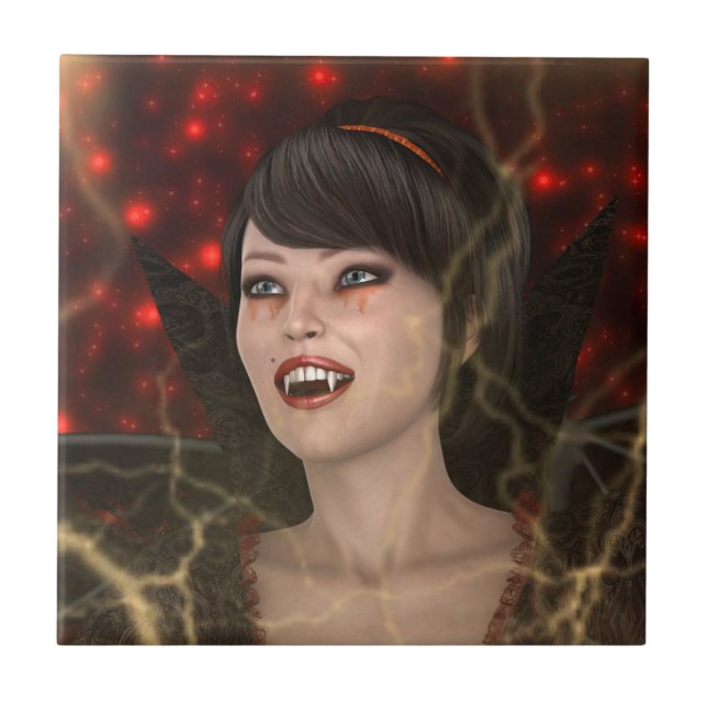 Beautiful Witch Tile (Front)
