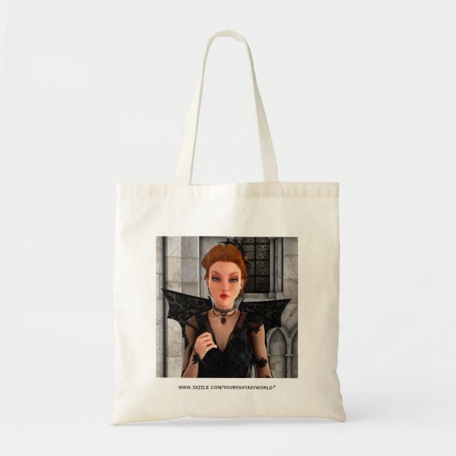 Beautiful Witch Tote Bag (Front)