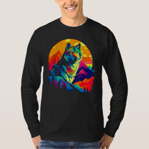Beautiful Wolf Art T-Shirt