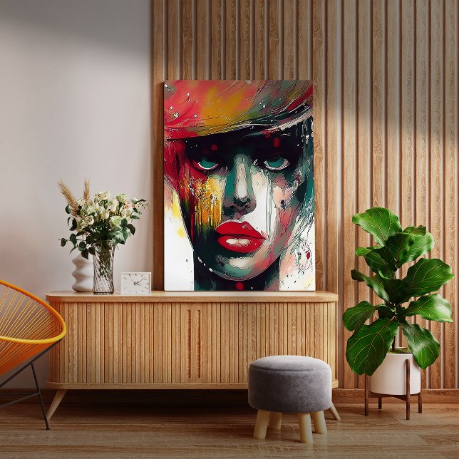 Beautiful Woman Canvas Print (Creator Uploaded)