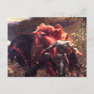 Beautiful Woman Without Mercy Postcard