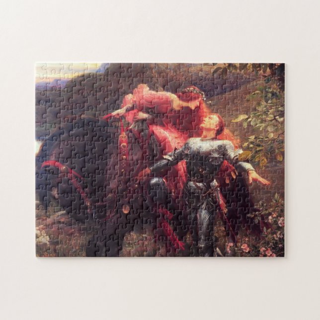 Beautiful Woman Without Mercy Puzzle (Horizontal)