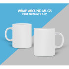 Beautiful Wrap Around Customised 11Oz Coffee Mug