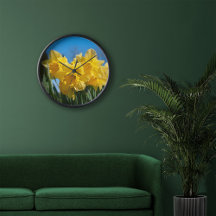 Beautiful Yellow Daffodils in Spring