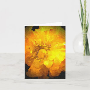 Beautiful Yellow Flower Congratulations Card